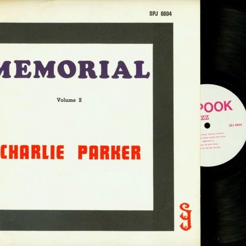 LP--CHARLIE PARKER--MEMORIAL-- VOLUME 2--SPJ 6604