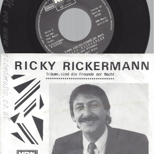 7"RICKY RICKERMANN--TRÄUME SIND DIE FREUNDE DER NACHT