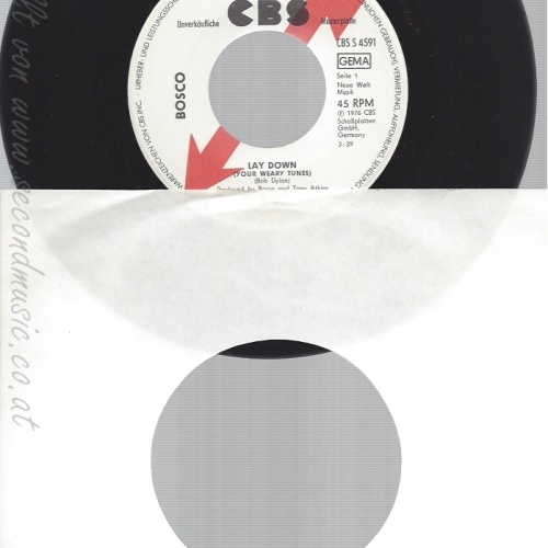 7"BOSCO--LAY DOWN--MUSTERPLATTE