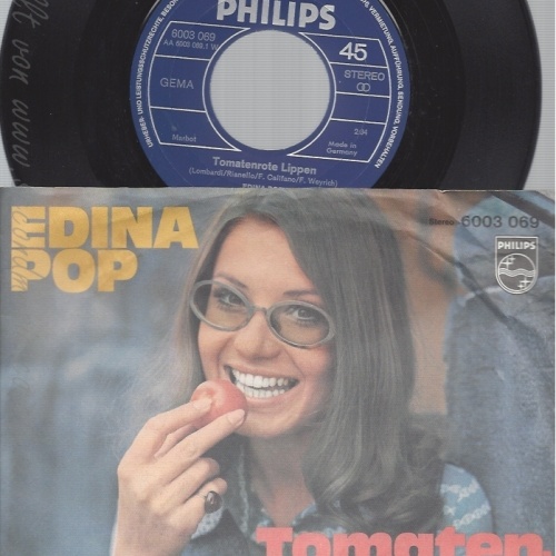 7"EDINA POP--TOMATEN ROTE LIPPEN