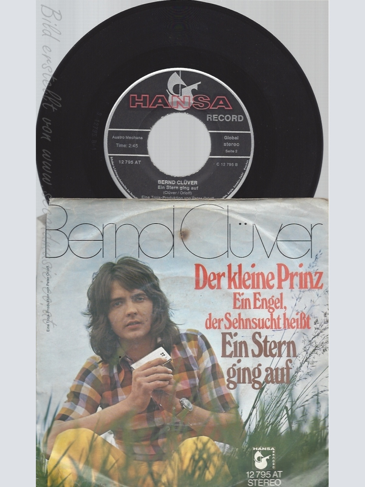 7"BERND CLÜVER--DER KLEINE PRINZ