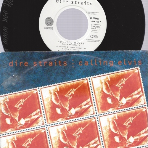 7"DIRE STRAITS--CALLING ELVIS