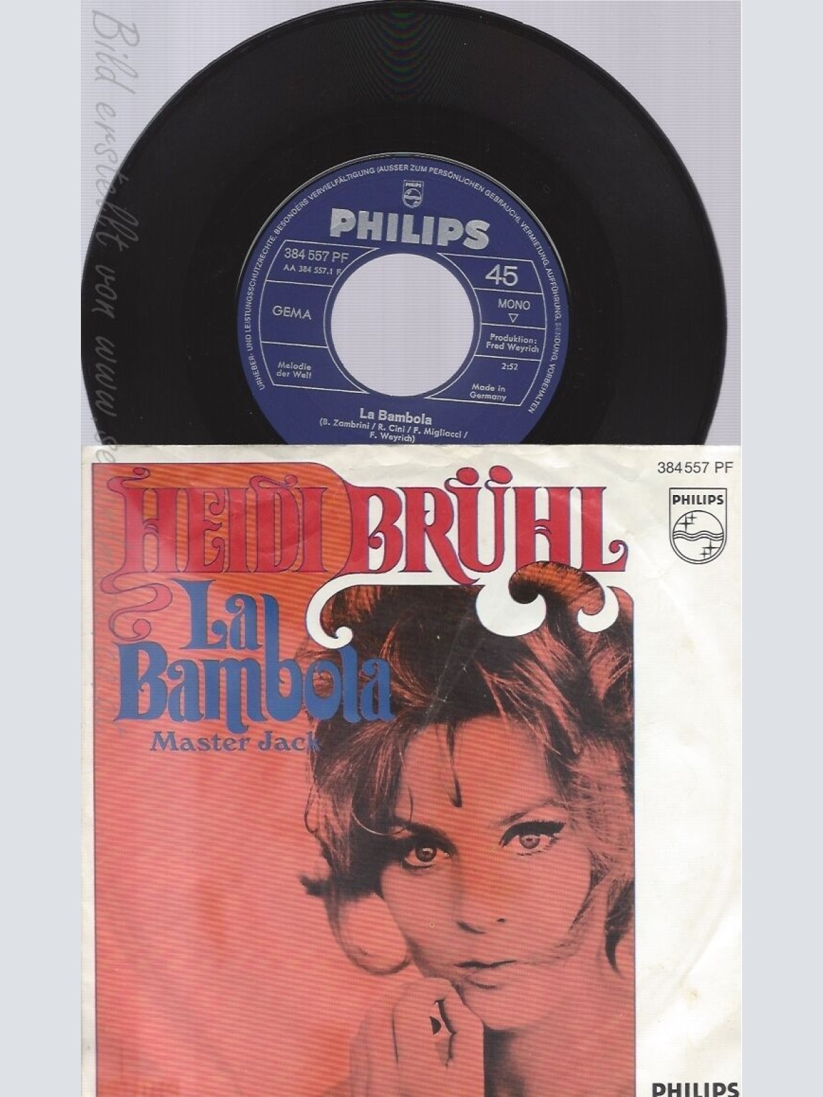 7"HEIDI BRÜHL--MASTER JACK