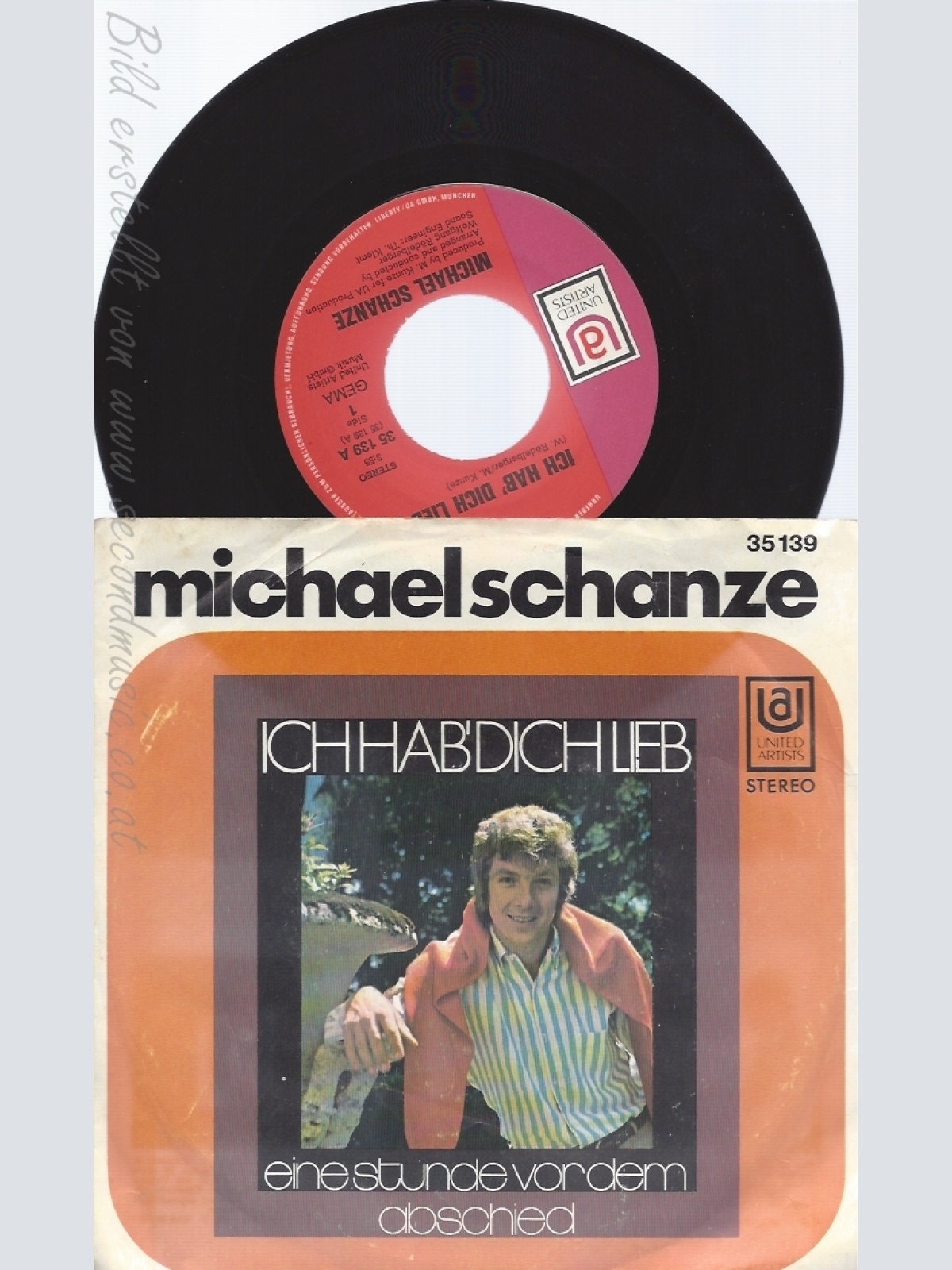 7"MICHAEL SCHANZE--ICH HAB DICH LIEB