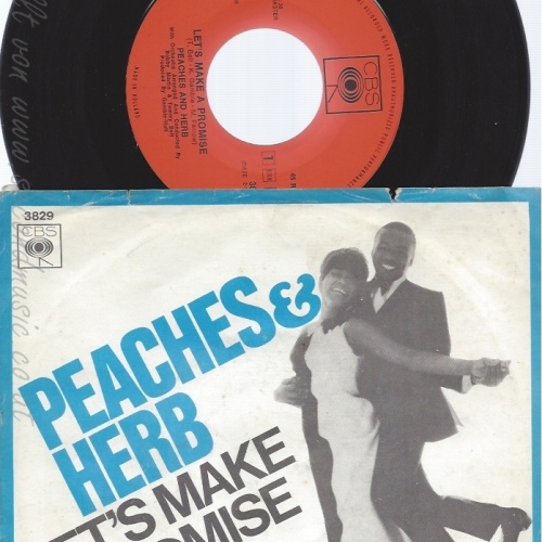 7"PEACHES & HERB--LET'S MAKE A PROMISE