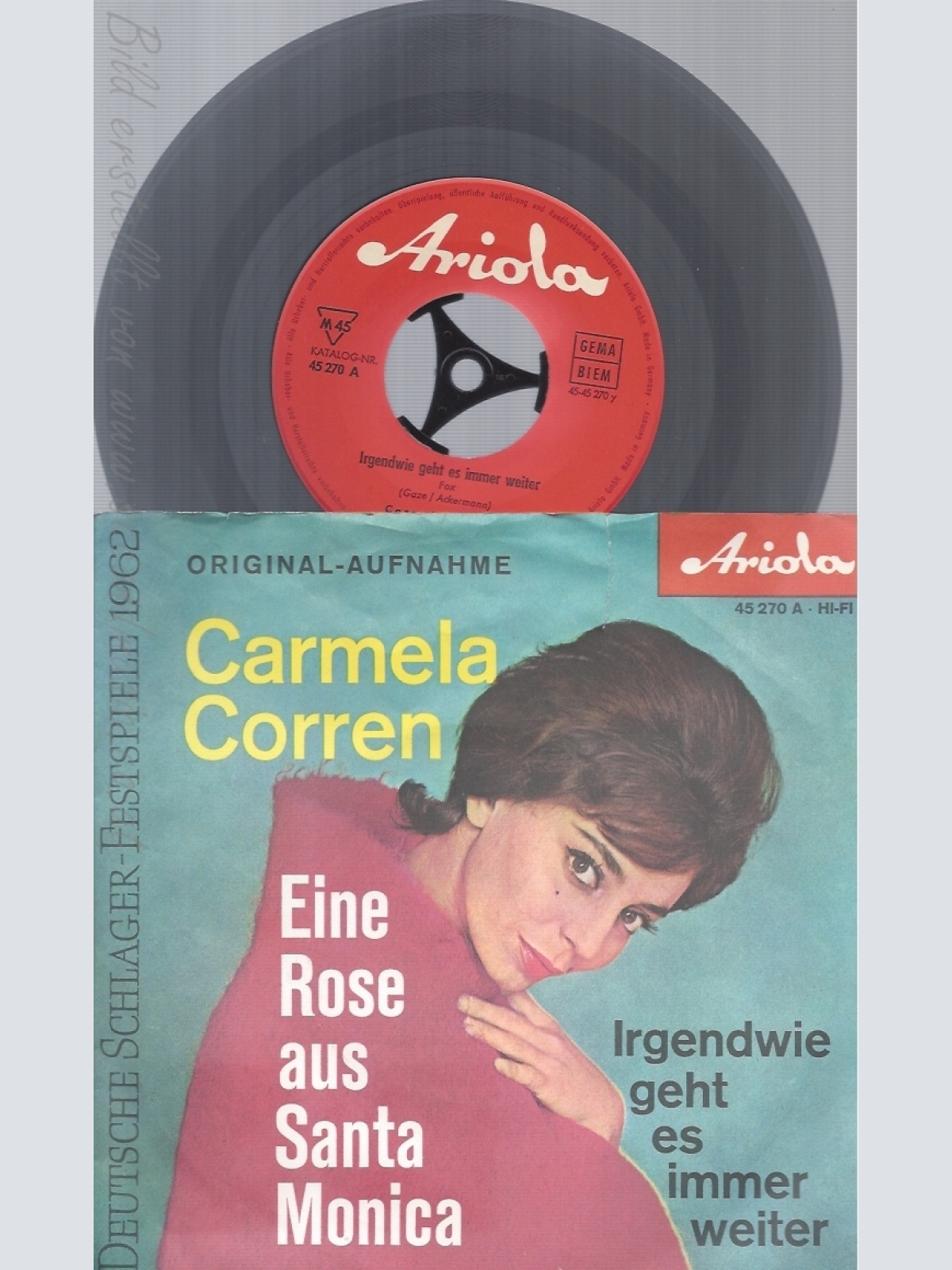 7"CARMELA CORREN--EINE ROSE AUS SANTA MONICA