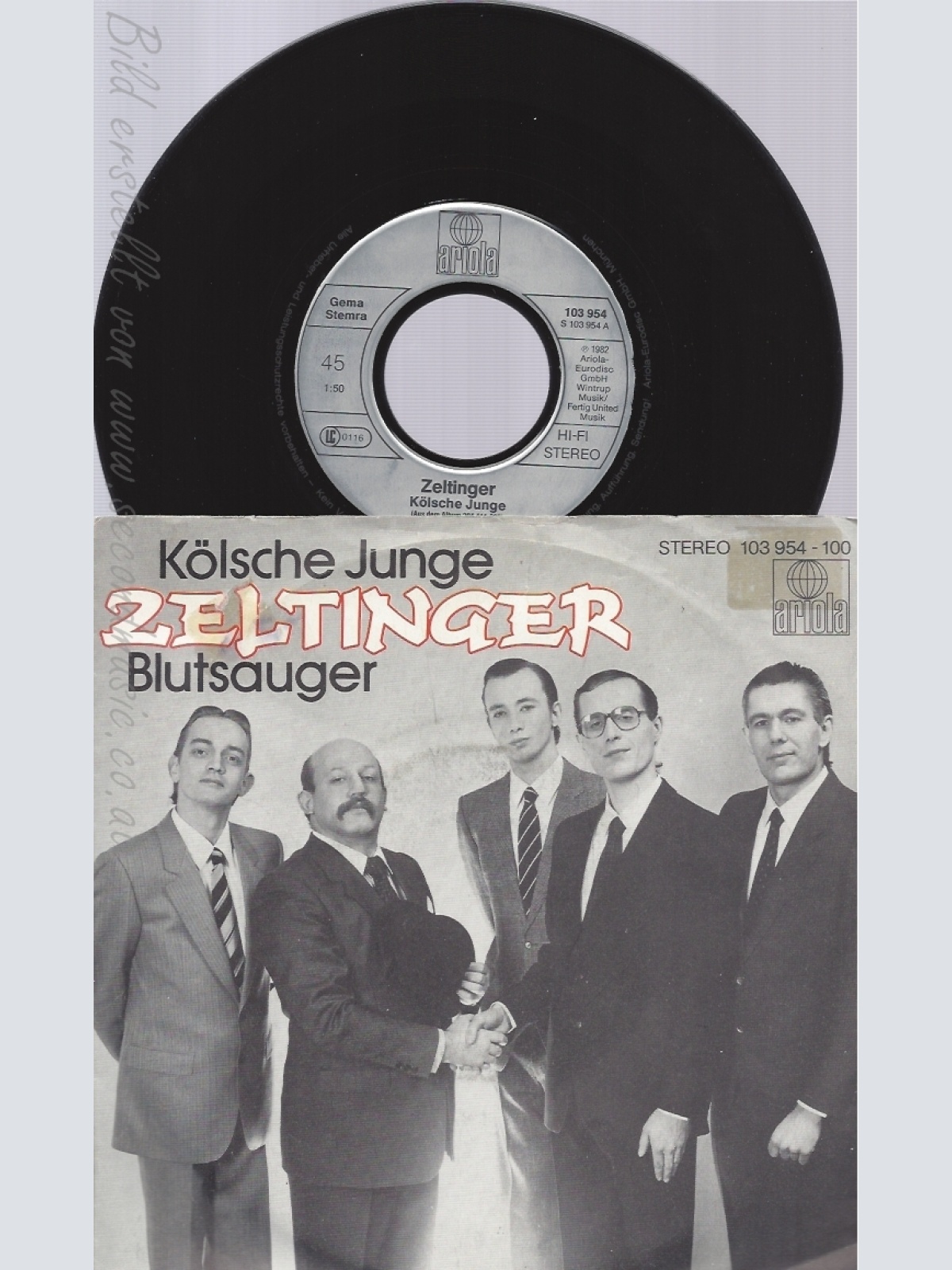 7"ZELTINGER--KÖLSCHE JUNGE