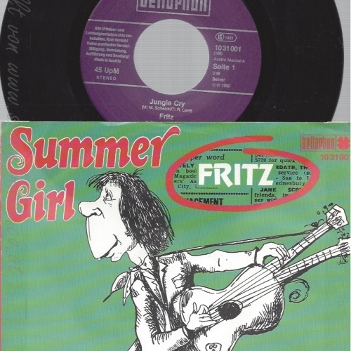 7" FRITZ--SUMMER GIRL