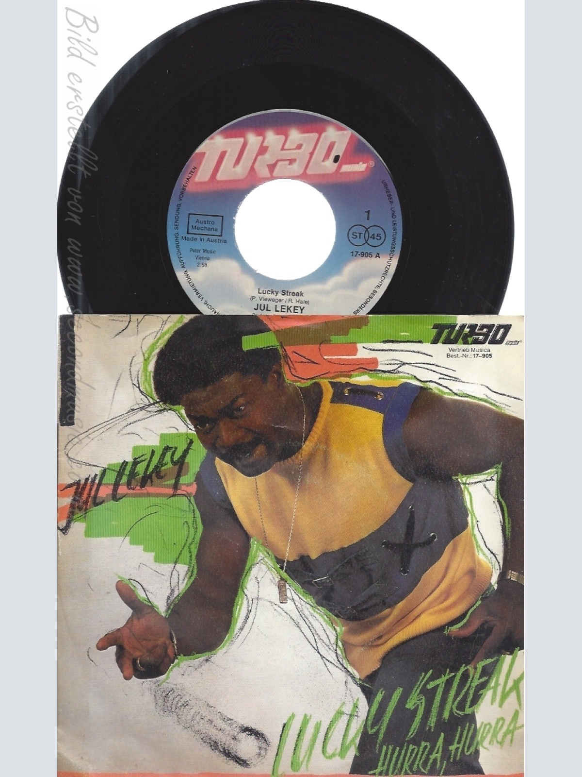 7"--JUL LEKEY--LUCKY STREAK