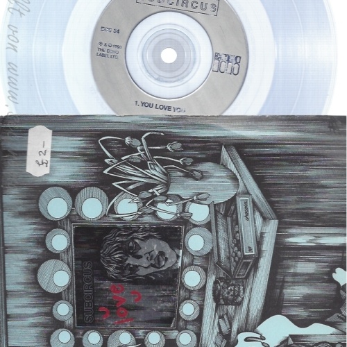 7"--SUBCIRCUS--YOU LOVE YOU--BLUE VINYL