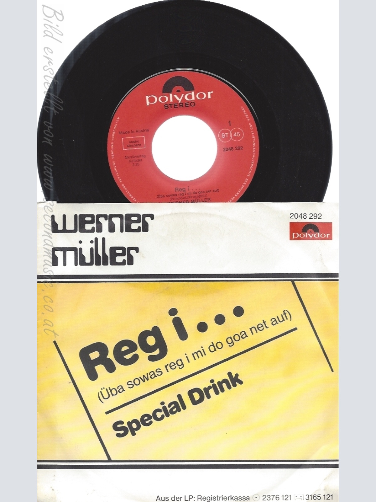 7"--WERNER MÜLLER--REG I