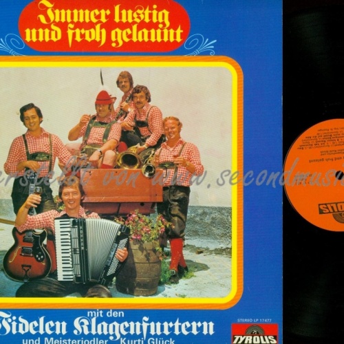 LP--FIDELEN KLAGENFURTERN--IMMER LUSTIG UND FROH GELAUNT