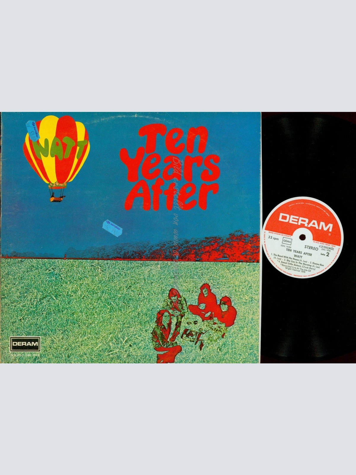 LP--TEN YEARS AFTER--DERAM--WATT