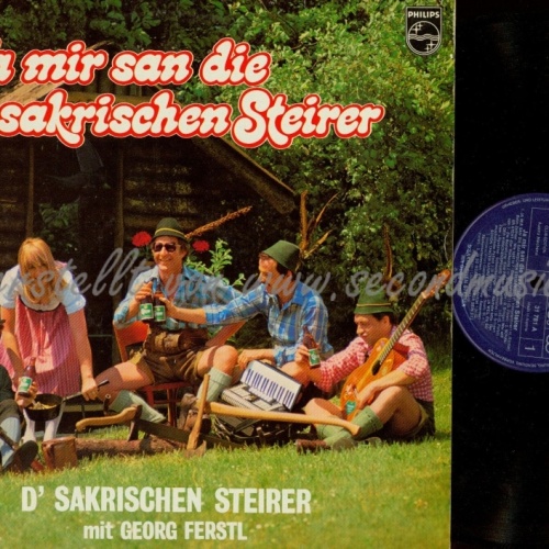 LP--D'SAKRISCHEN STEIRER--JA MIR SAN DIE SAKRISCHEN STEIRER