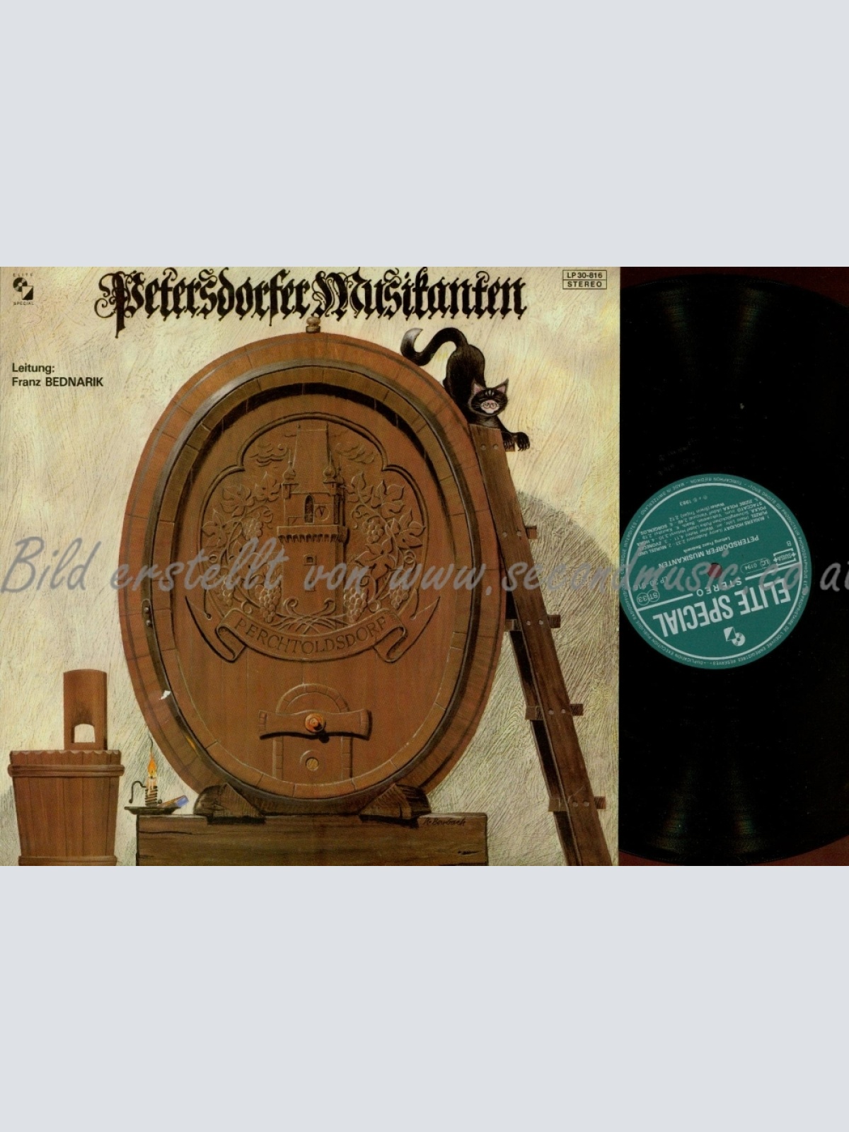 LP--PETERSDORFER MUSIKANTEN--