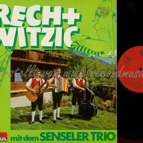 LP--FRECHE WITZE MIT DEM SENSELER TRIO--
