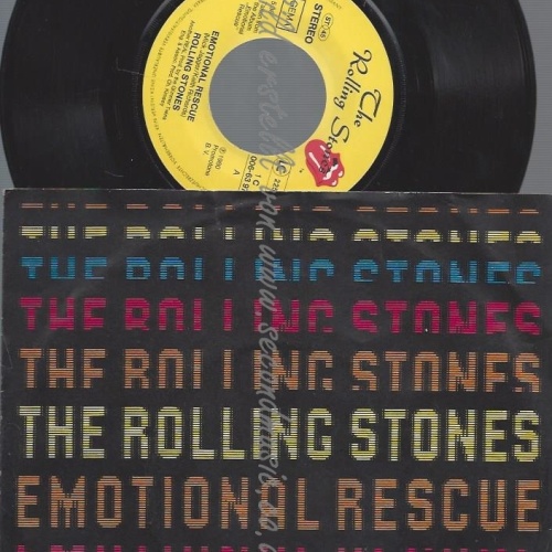 7" THE ROLLING STONES--EMOTIONAL RESCUE
