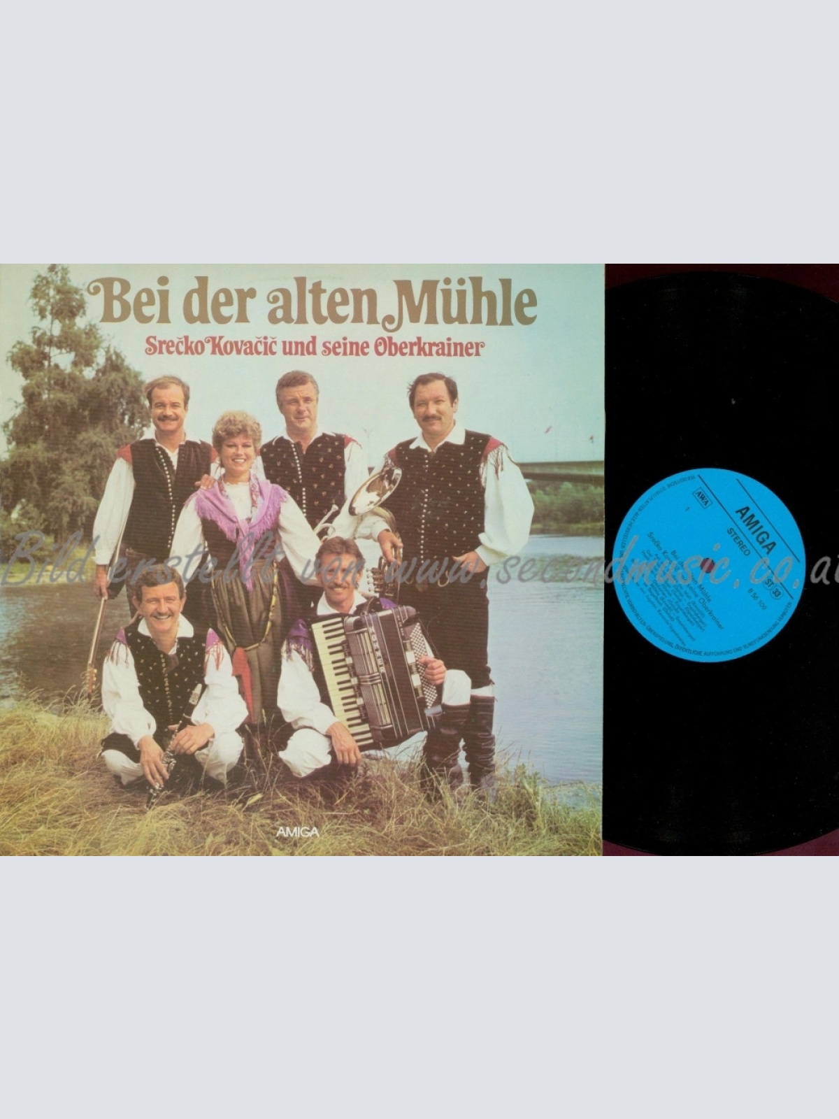LP--SRECKO KOVACIC UND SEINE OBERKRAINER--BEI DER ALTEN MÜHLE