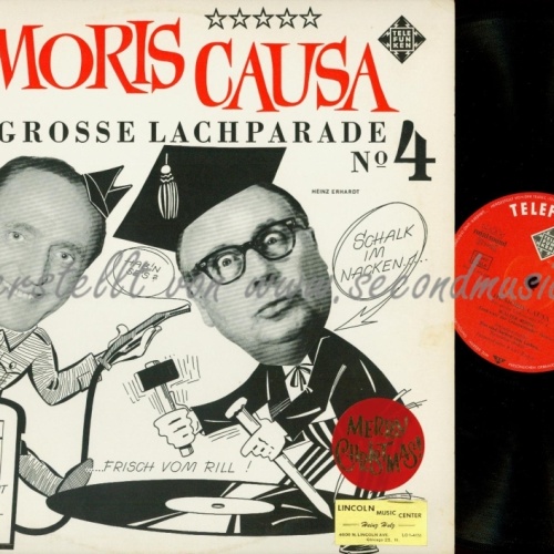 LP--HUMORIS CAUSA--DIE GROSSE LACHPARADE 4--BÖHM--HEINZ ERHARDT