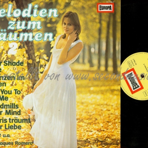 LP--ORCHESTER JAQUES ROMERO--MELODIEN ZUM TRÄUMEN