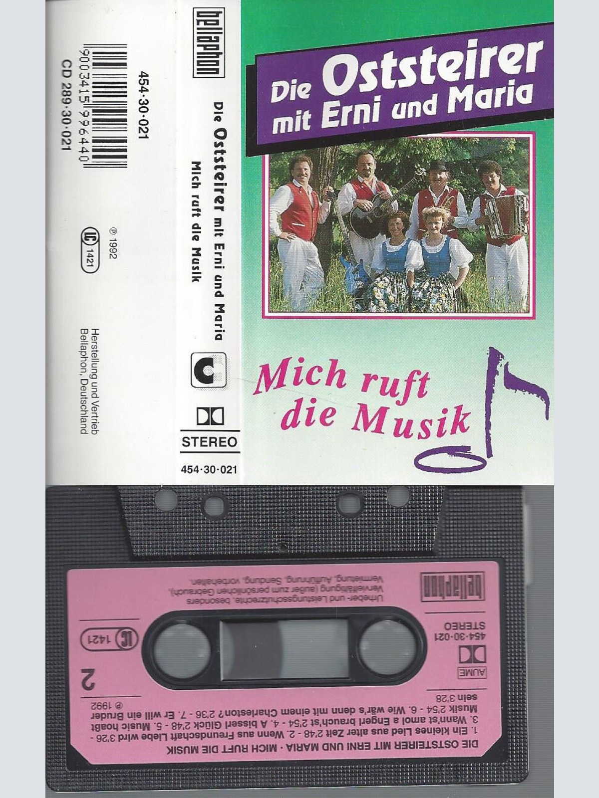 MC--DIE OSTSTEIRER MIT ERNI UND MARIA--MICH RUFT MUSIK