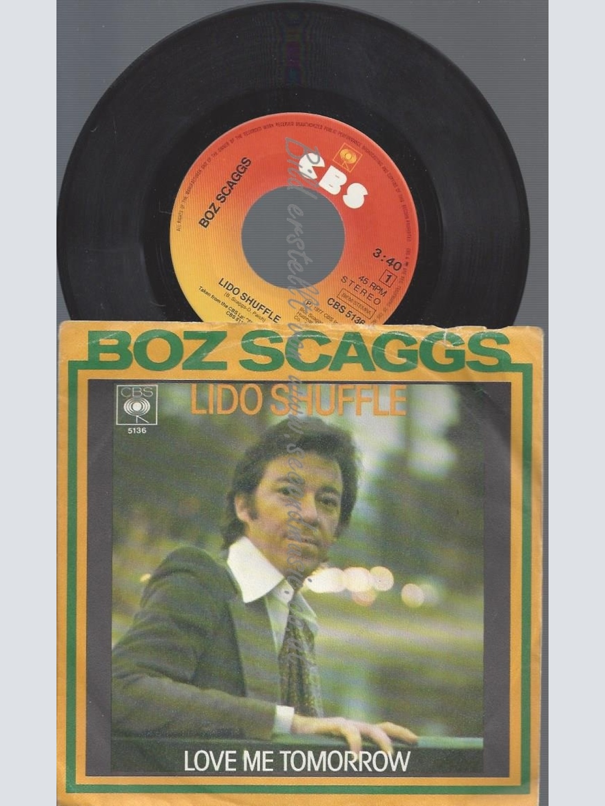 7"BOZ SCAGGS--LIDO SHUFFLE
