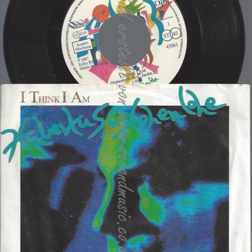 7"HUBERTUS VON HOHENLOHE--I THINK I AM