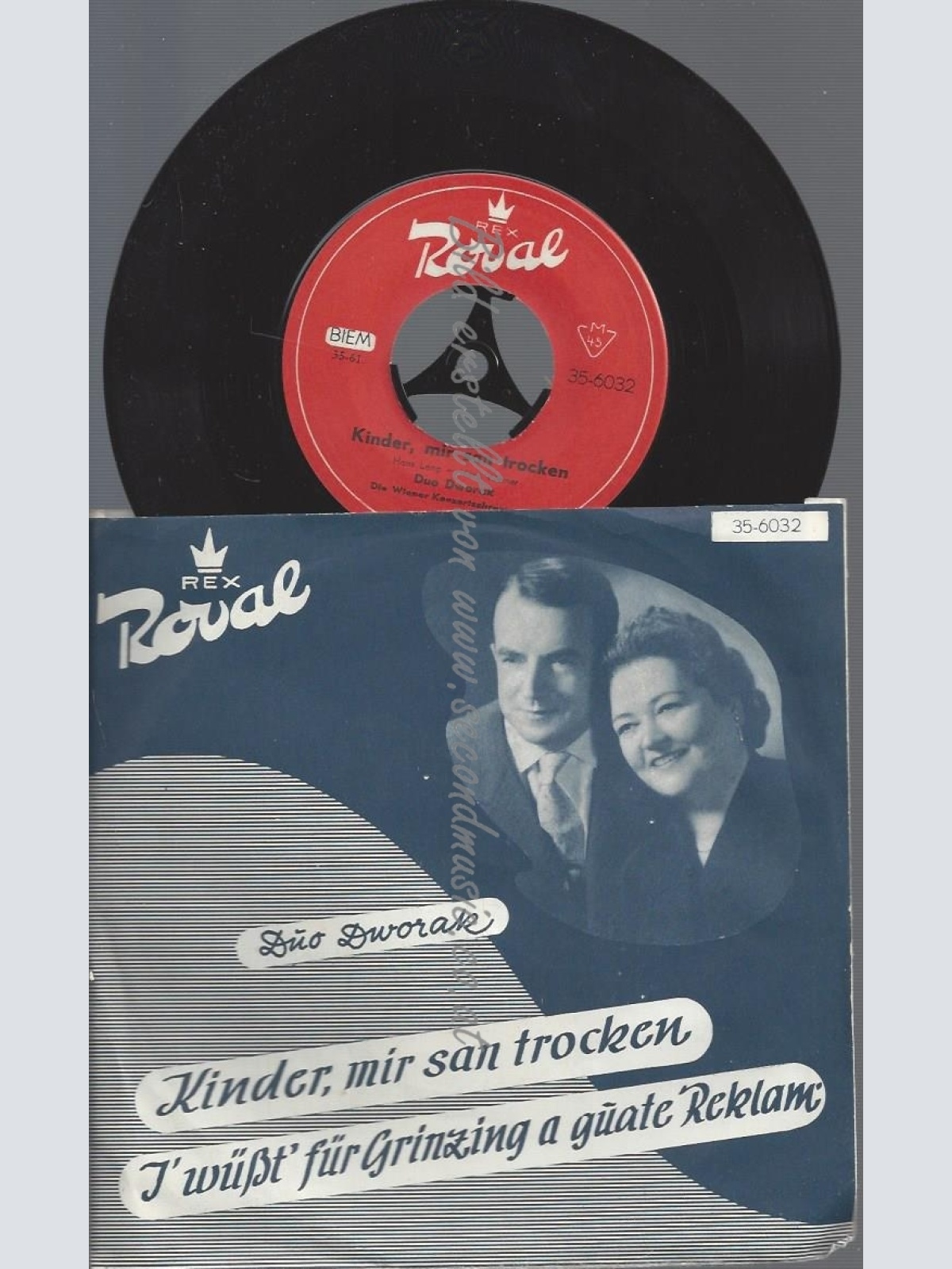 7"DUO DWORAK--KINDER MIR SAN TROCKEN