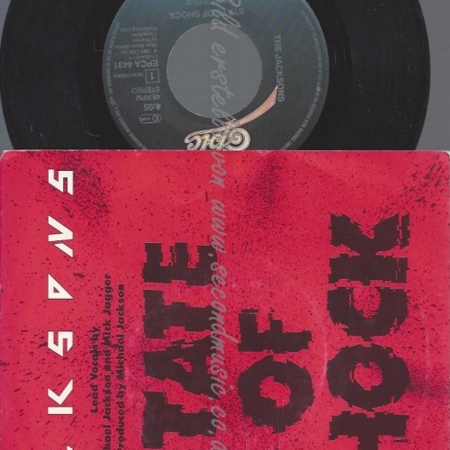 7"THE JACKSONS--STATE OF SHOCK