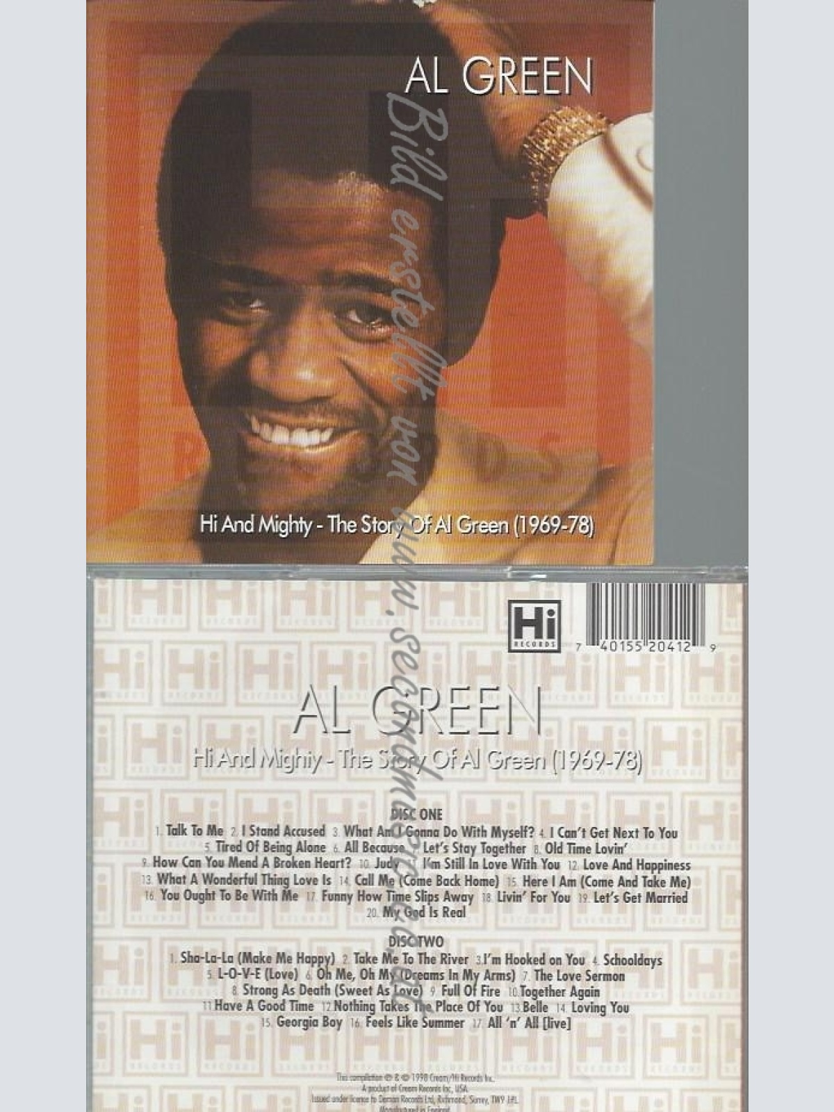 CD--AL GREEN--STORY OF | DOPPEL-CD