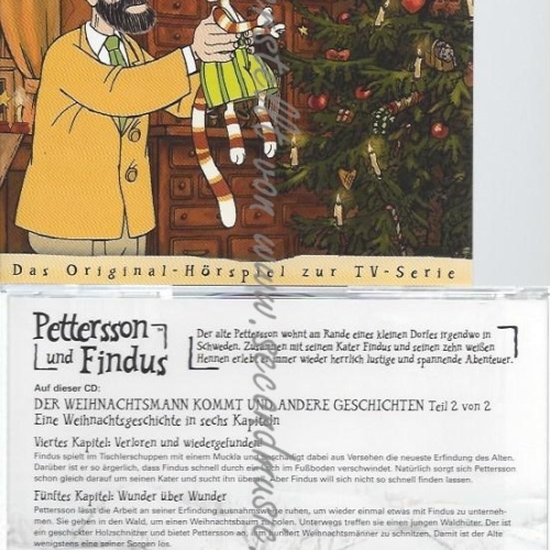CD--2 - DAS ORIGINAL-HÖRSPIEL ZUR TV-SERIE, FOLGE 8/ PETTERSSON UND FINDUS--PET