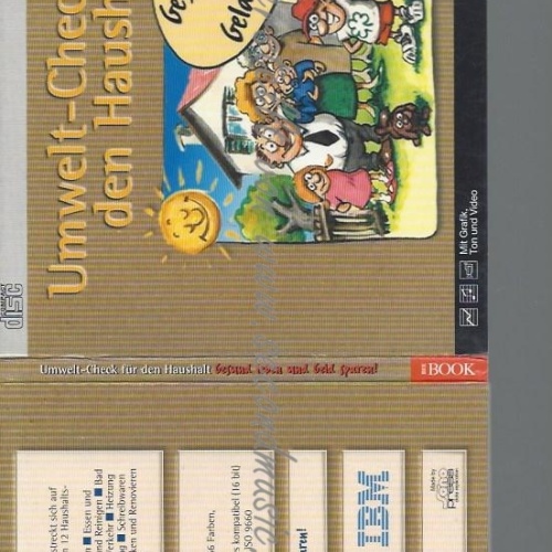 CD--5. GESUND LEBEN UND GELD SPARENAPRIL --UMWELT- CHECK FÜR DEN HAUSHALT. CD- R