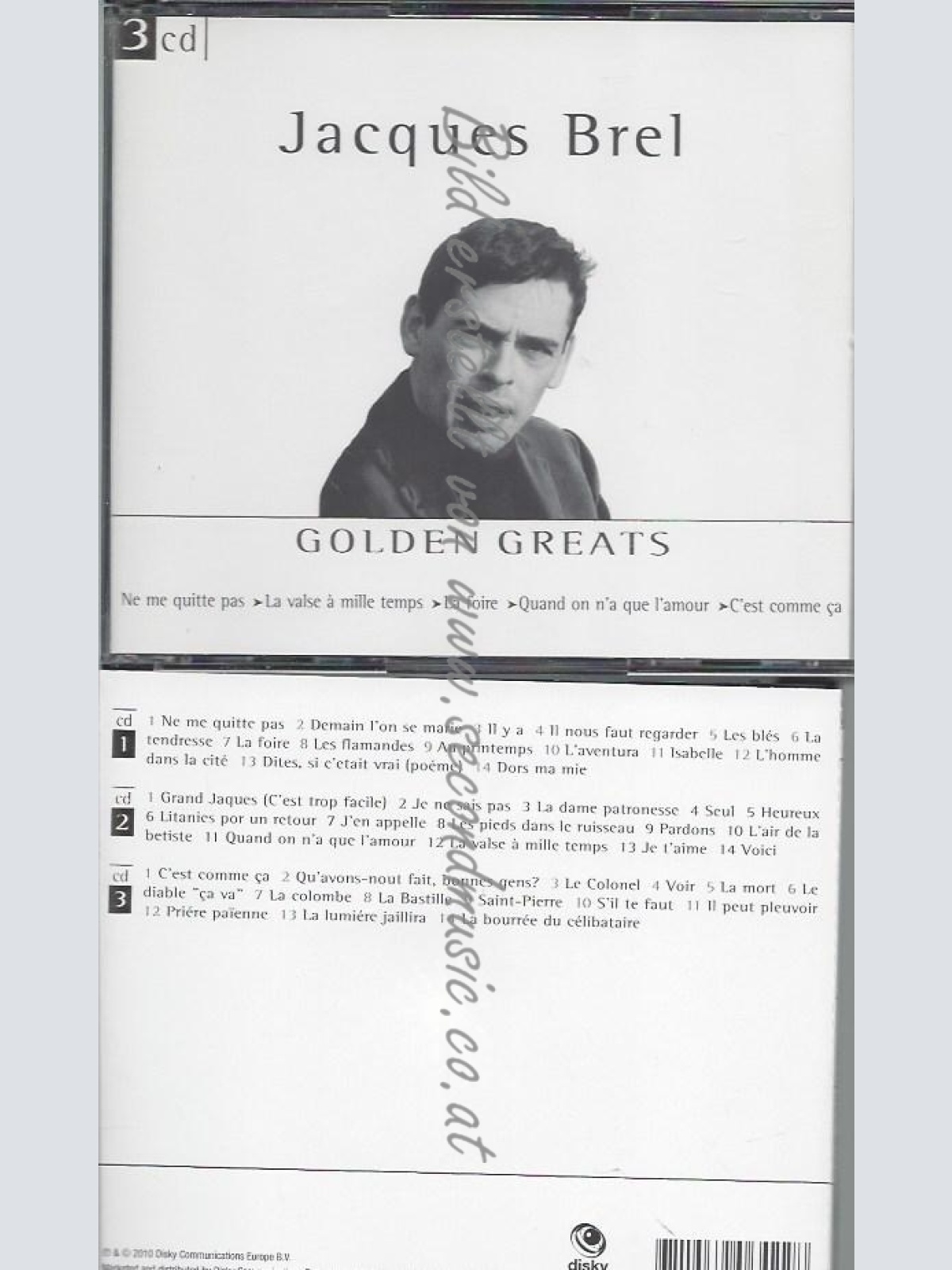 CD--BREL,JACQUES--GOLDEN GREATS | BOX-SET