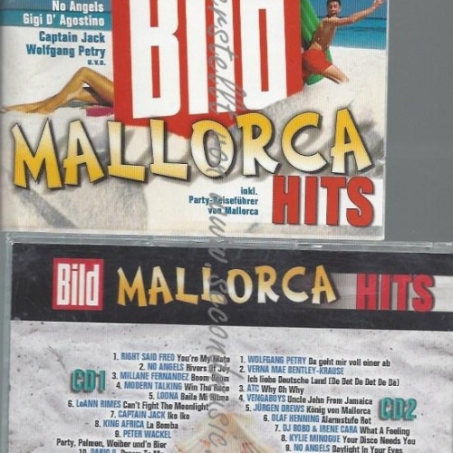 CD--DIVERSE UND POP INTERNATIONAL--BILD-MALLORCA HITS | DOPPEL-CD