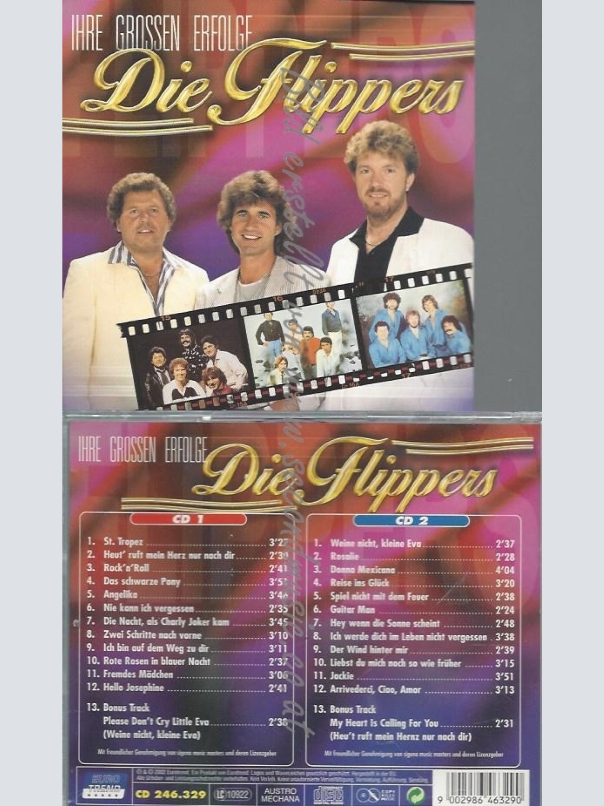 CD--DIE FLIPPERS--DIE GROSSEN ERFOLGE | DOPPEL-CD