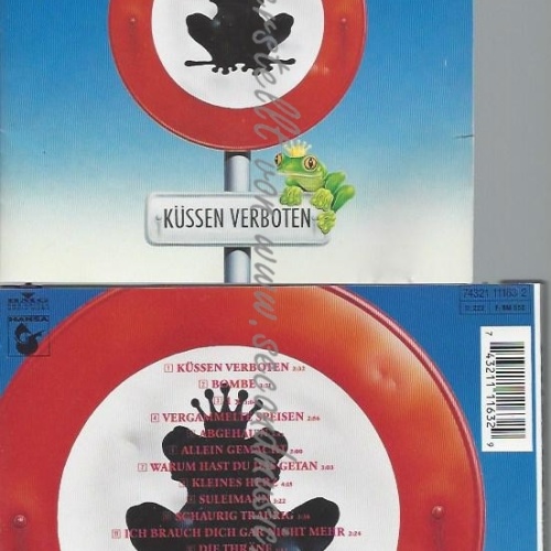 CD--DIE PRINZEN--KÜSSEN VERBOTEN