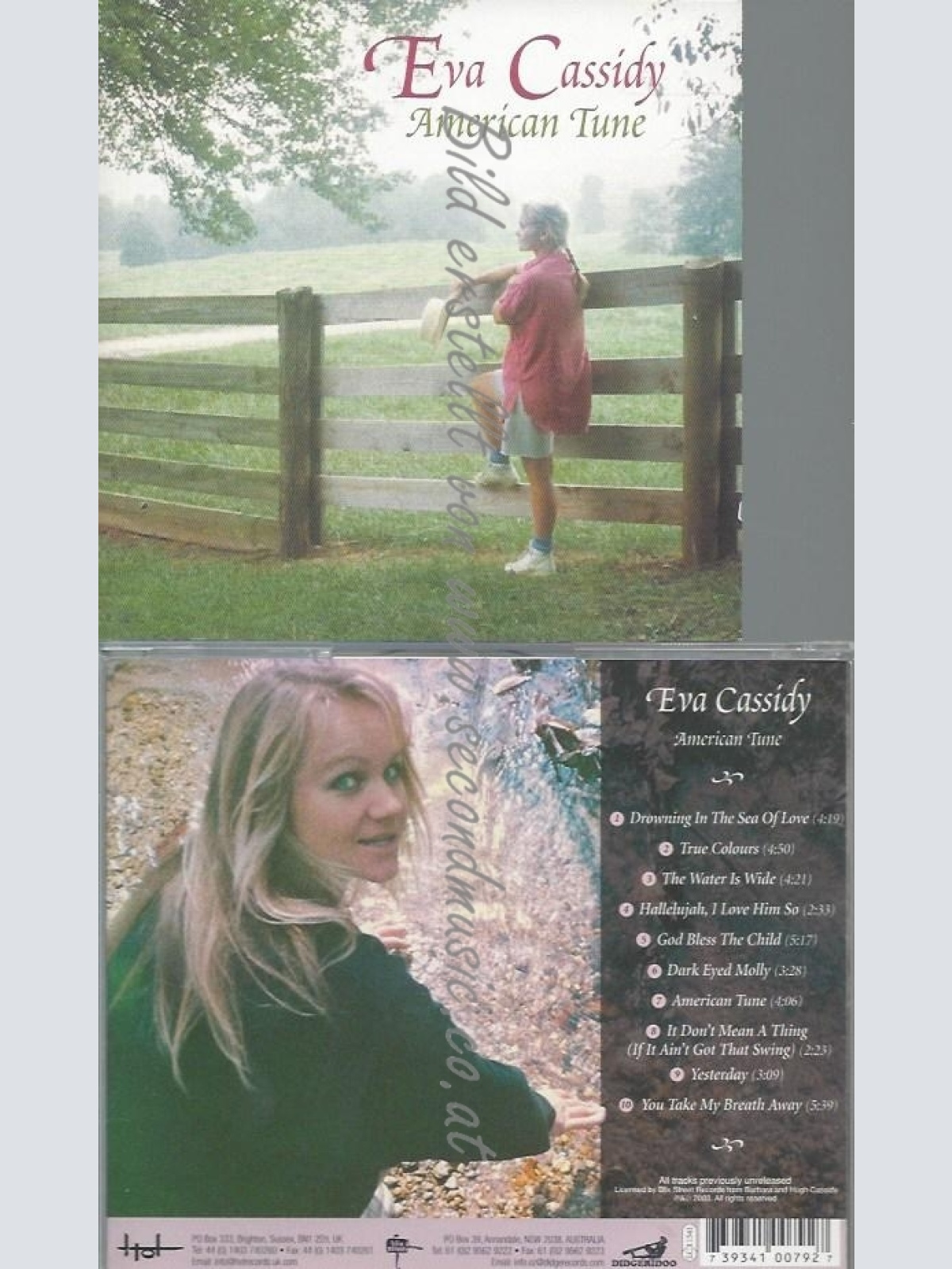 CD--EVA CASSIDY--AMERICAN TUNE