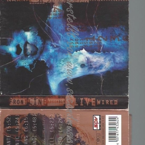 CD--FRONT LINE ASSEMBLY--LIVE WIRED | DOPPEL-CD