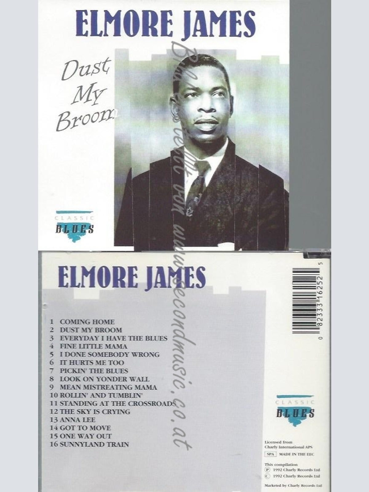 CD--ELMORE JAMES--DUST IN MY BROOM | IMPORT