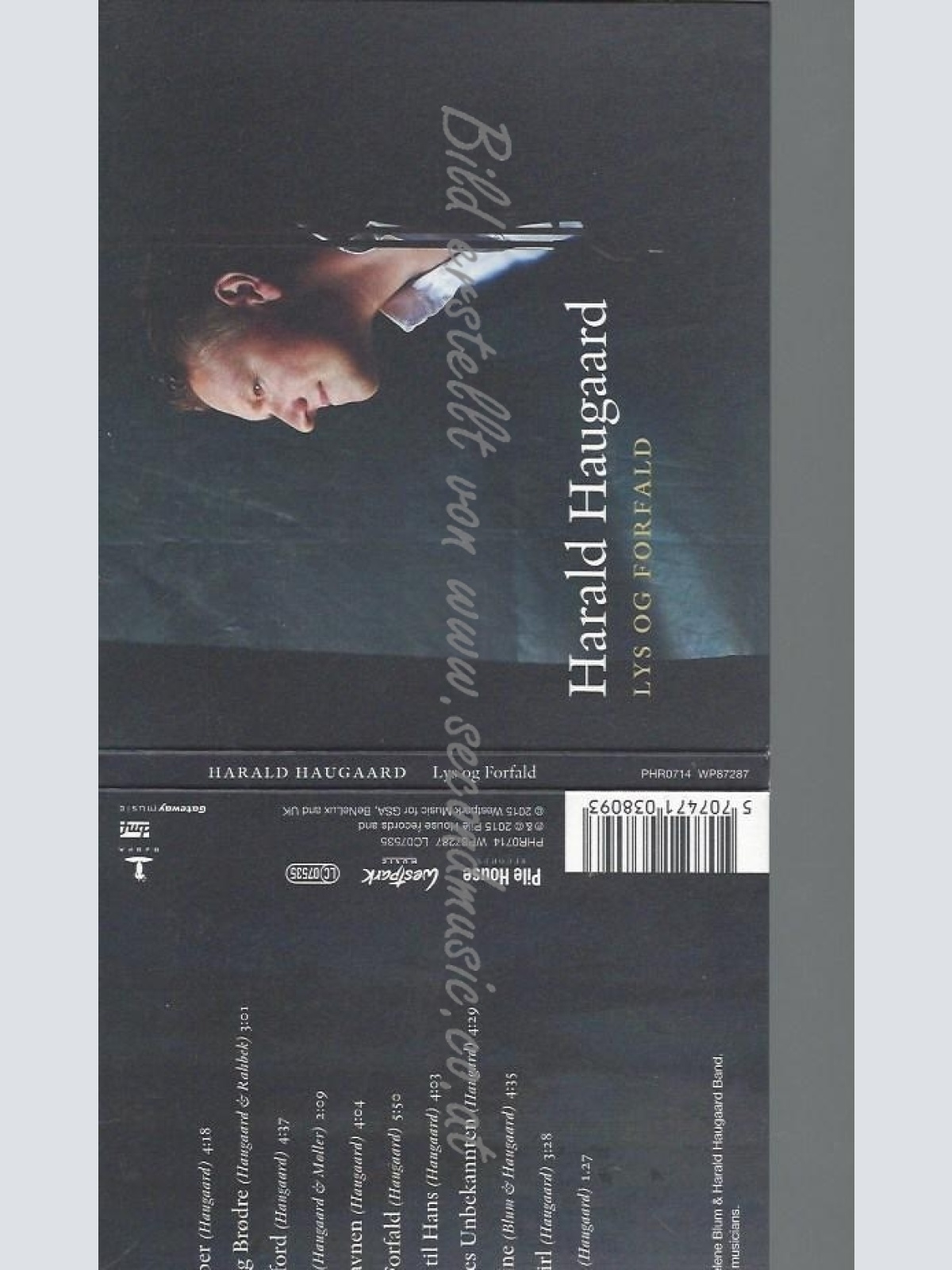 CD--HAUGAARD,HARALD--LYS OG FORFALD