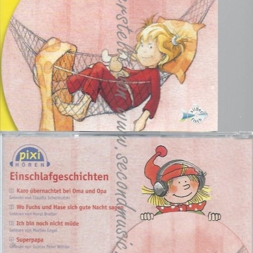 CD--GUSTAV PETER WÖHLER UND MARLIES ENGEL--PIXI HÖREN. EINSCHLAFGESCHICHTEN: 1 C