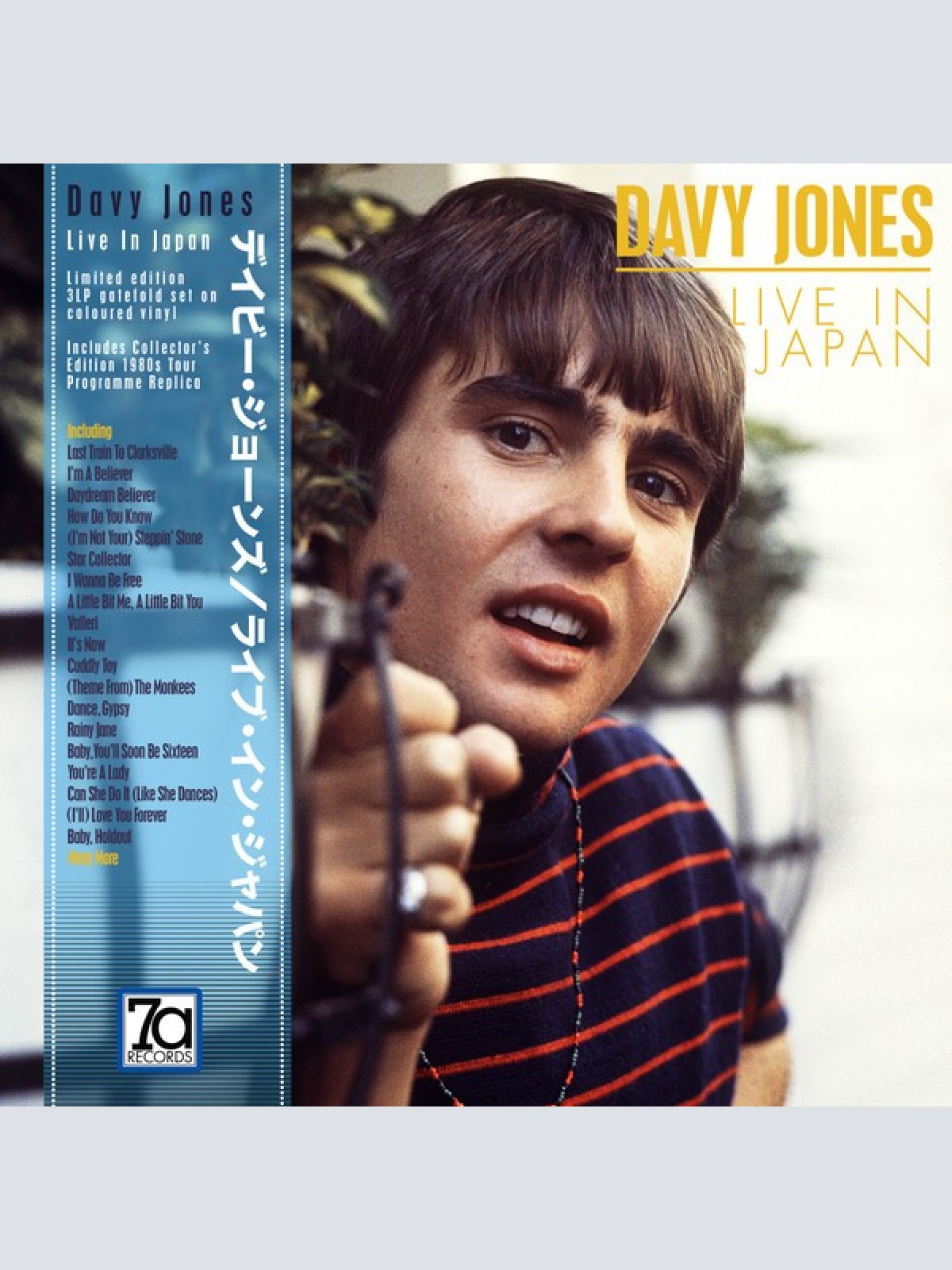 LP, Album, Dlx, Whi + LP, Album, Dlx, Red + LP, Al Davy Jones - Live In Japan