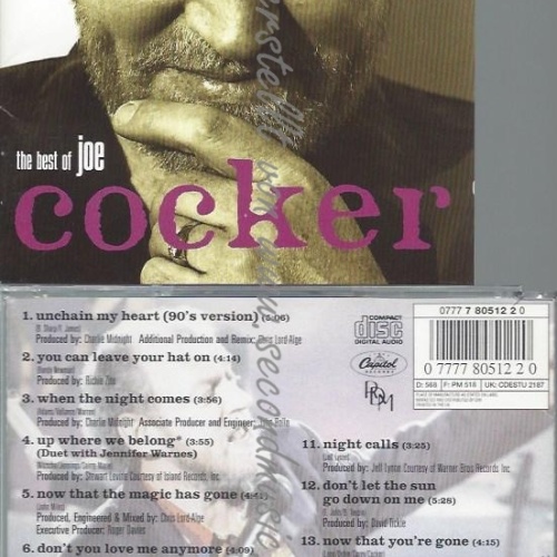 CD--JOE COCKER--BEST OF JOE COCKER