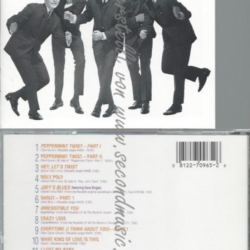 CD--JOEY DEE & THE STARLITERS UND JOEY DEE--HEY LET'S TWIST! BEST OF | IMPORT