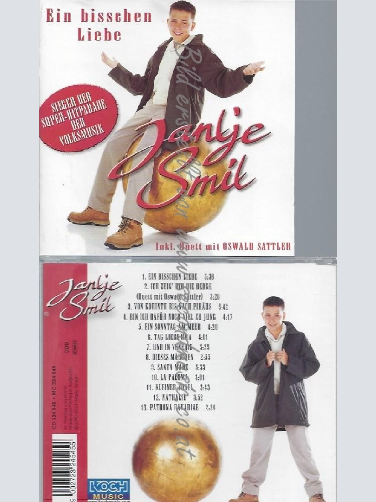 CD--JANTJE  SMIT--EIN BISSCHEN LIEBE
