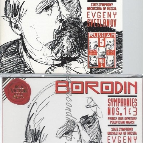 CD--INFONIE 1+3/+/ SWETLANOW,EWGENI UND BORODIN,ALEXANDER--FÜRST IGOR