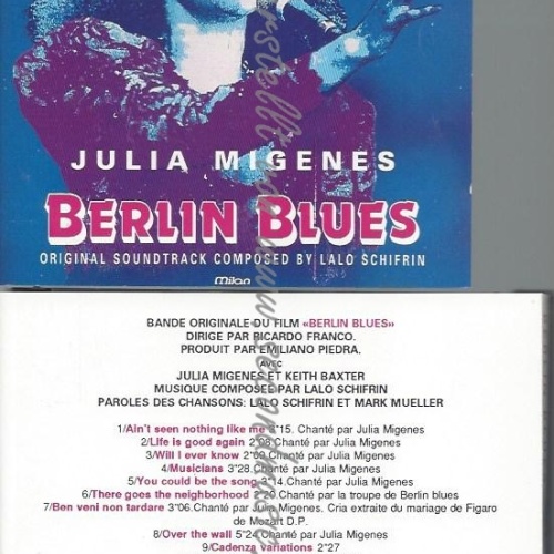 CD--JULIA MIGENES UND LALO SCHIFRIN--BERLIN BLUESIMPORT
