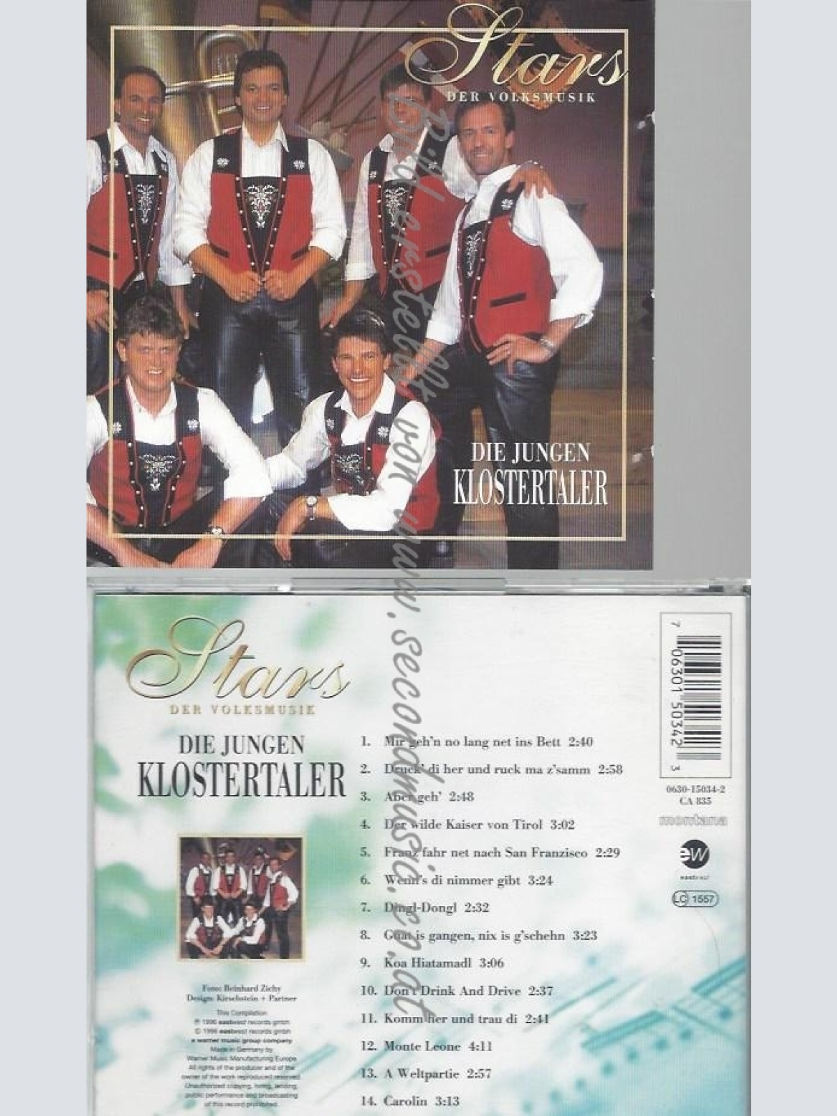 CD--JUNGEN KLOSTERTALER--STARS DER VOLKSMUSIK