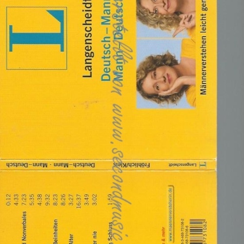 CD--MANN - DEUTSCH. MÄNNERVERSTEHEN LEICHT GEMACHT. CD11. OKTOBER  | AUDIOBOOK/