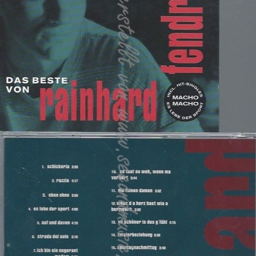 CD--RAINHARD FENDRICH / RAINHARD FENDRICH--DAS BESTE